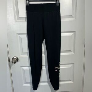Nike Graphic Reflective Leggings Small Black Running Gym Athleisure Yoga